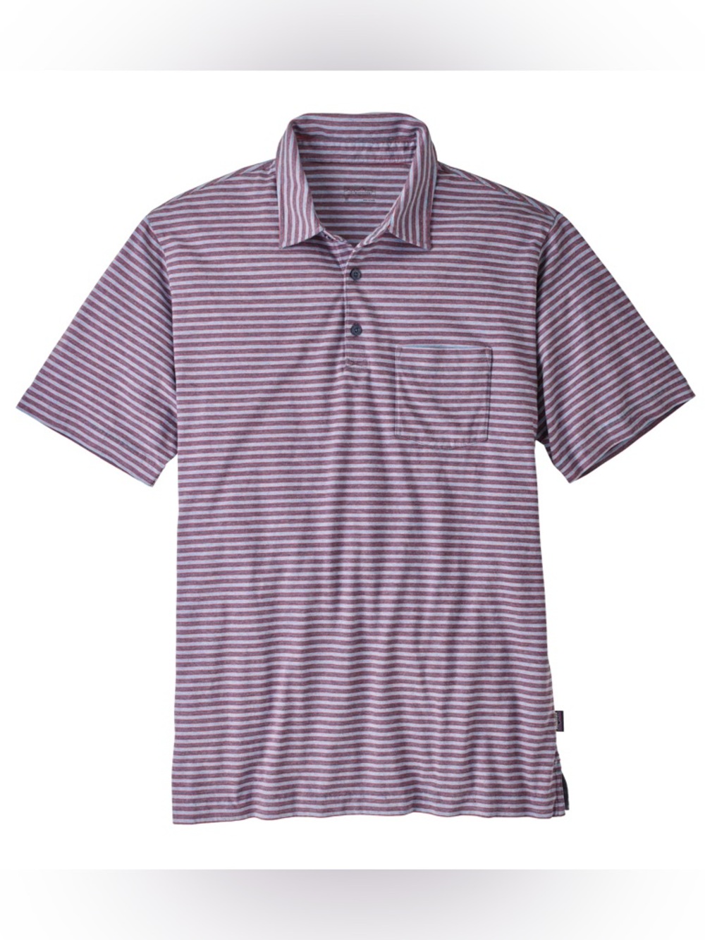 Patagonia Blue Red Striped Polo